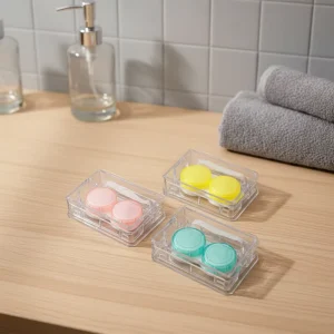 Cosmetic Contact Lenses Box Contact Lens Case New Design Contact Lenses Eyes Packaging Boxes
