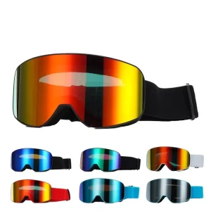 Cross-Border Children’s Ski Goggles Double-Layer Anti-Fog HD Breathable Windproof Eye Protection