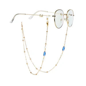 Crystal Eyewear Retainer Strap and Mask Lanyard