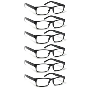 Custom Anti Blue Light Women’s Rectangle Reading Glasses Presbyopic Computer Readers for Men Multiple Colors