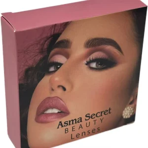 Custom Beautiful Personal Contact Lens Box Lens Storage case Cosmetic Contact Lenses Packaging Gaine