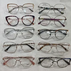 Custom Big Size Mixed Metal Optical Eyeglass Frames