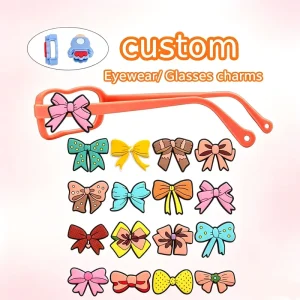 Custom Bow Soft PVC Eyeglass Charm