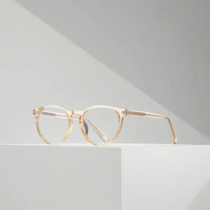 Custom Cat Eye TR90 and CP Mixed Optical Frames Transparent Eyewear