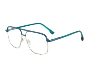 Custom Double Nose Bridge Metal Retro Optical Eyeglass Frames