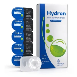 Custom Eco Friendly Contact Lens Packaging Box Sponge Lining Color Blister Pack Paperboard Box for Daily Disposable Soft Contact