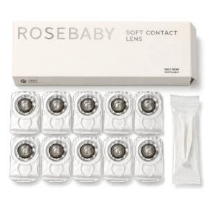 Custom Eco Friendly Contact Lens Packaging Box Sponge Magnetic Closure Color Blister Pack Paper Box Daily Disposable Soft