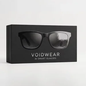 Custom Eco-friendly UV Printing AI Tech Wear Sunglasses Packaging Box