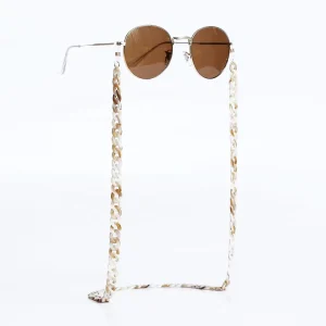 Custom Eyewear Accessories Women’s Sunglasses Chain Acetate Acrylic Face Mask Strap Strap Chain Headphone Necklace