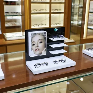 Custom Eyewear Display Rack Easy Assembly Acrylic Sunglasses Display Stand for Exclusive Stores