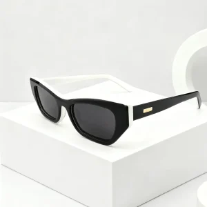 Custom Fashion Cat Eye Eyewear Manufacturer Stylish UV Protection Acetate Women Vintage Sunglasses