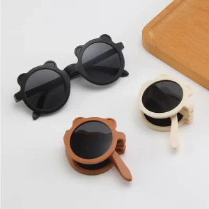 Custom Folding Kids Round UV400 Sunglasses