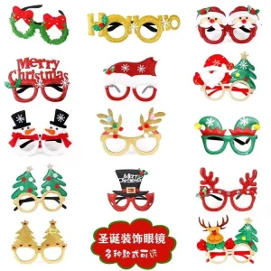 Custom Glitter Pumpkin, Spider, Bat, and Ghost Novelty Costume Eyewear