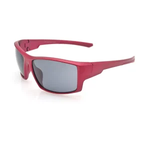 Custom High Quality Rectangular Frame Red Sports Eyewear Men Sport Glasses Sunglasses