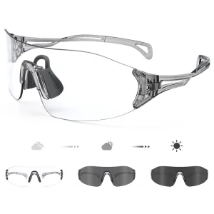 Custom Lightweight TR90 Running Sports Sunglasses Photochromic Polarized Mirror Lens Outdoor Sports Eyewear