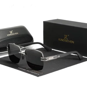 Custom Logo Brand New Design Sunglasses Men Polarized Gradient Glasses Unisex Square Retro Shades UV400 Eyewear 7666