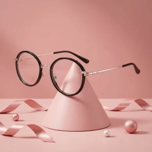 Custom Logo Designer Women CR39 Eyeglasses Ultra thin Glasses Frames Anti Blue Light Reading Optical Glasses For Sale