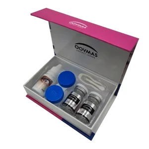 Custom Logo Empty Paper Eye Contact Lenses Packaging Box for Contact Lenses
