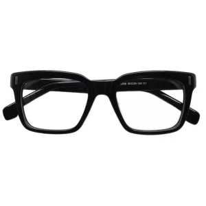 Custom Logo Foldable Diamond-Shape Acetate Optical Eyeglasses Frames for Unisex Adults