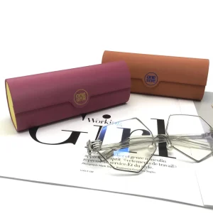 Custom Logo Handmade Portable Eyeglass Case and Sunglasses Storage Box