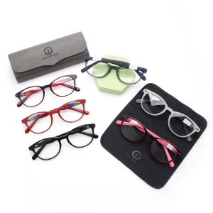 Custom Logo High Quality Colorful Kids Eyeglasses Frames Spectacles Frame Children Acetate Eyewear