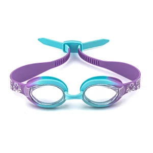 Custom Logo Junior Swimming Goggles Soft Silicone Anti Fog Waterproof Swim Goggles for Teenage Pool Training