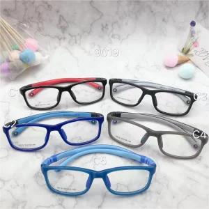Custom Logo Kid Eyeglasses Rubber Children Eyewear Optical Edible Medical Flexible Kids Eye Glasses Frame