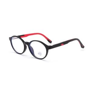 Custom Logo Kids Eyeglasses Anti Blue Light TR90 Flexible Children Eyewear Optical Frames Eye Glasses Frame Fashion Colors