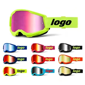 Custom Logo MX Motocross Goggles Motorcycle Racing Glasses TPU Frame Motocross Goggles Off-road Dirt-bike Goggles