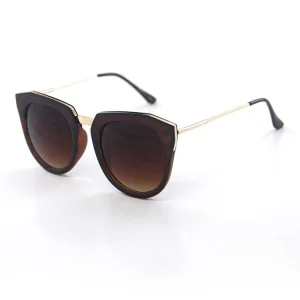 Custom Logo Metal Sunglasses for Men and Women
