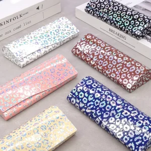 Custom Logo Portable Eyeglass and Sunglasses Case Holder