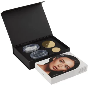 Custom Logo Size Eye Lenses Magnetic Gift Packaging Boxes Recyclable Eye Contact Lenses Magnet Rigid Paper Box