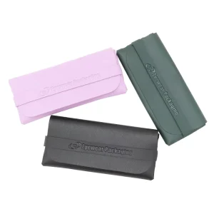 Custom Logo Sunglasses Drawer Paper Box Soft Eyeglass Pouch Eyewear Packaging Set