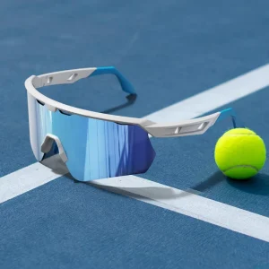 Custom Logo TR90 Cycling Sunglasses for MTB, Road Biking, Running and Cricket