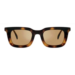 Custom Logo Unisex UV400 Bevel Acetate Polarized Lightweight Anti-Radiation Sunglasses