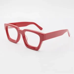 Custom Made Acetate Square Optical Frames for Men