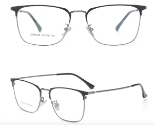 Custom-Made Unisex Stainless Steel Metal Optical Eyeglasses Frame