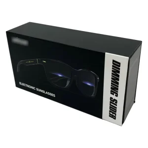 Custom Magnetic Sunglasses Packaging Box Set with Printed Logo, Rigid Gift Paper Case