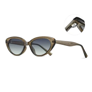 Custom Manufacturer Cat-Eye UV400 Sunglasses for Women and Men, Retro Design