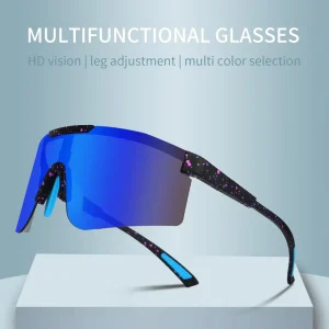 Custom Men’s Cycling Sunglasses Polarized Anti Fog Safety Goggles Durable PC Frame Outdoor Safety Goggles