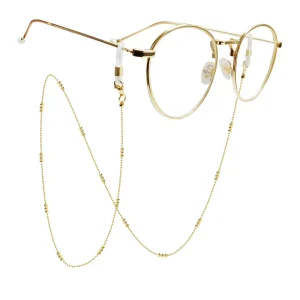 Custom Multi Color Sunglasses Eyewear Strap Holder Reading Glasses Retainer Eyeglass Chain for Women