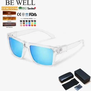 Custom OEM Protective Sports Glasses Manufacturer Eyewear UV400 Protection OEM Running Hiking Custom Logo Sunglasses