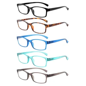 Custom PC Frame Anti Blue Light Presbyopia Reading Glasses for Men and Women