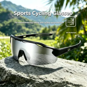 Custom Photochromic Glasses High Quality TR90 Frame UV400 Running Cycling Sunglasses Rock Climbing Mountain Bike Sports Glasses