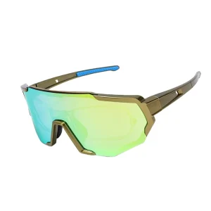 Custom Polarized Cycling Sunglasses Interchangeable Lens TR90 UV400 Sports Eyewear