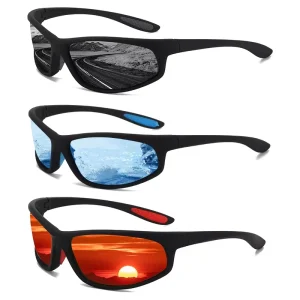 Custom Polarized Cycling Sunglasses for Men and Women, Outdoor, Hiking, Bicycle and Baseball