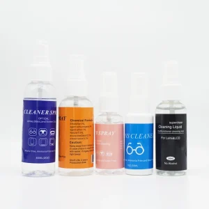 Custom Printed Logo Natural Eco-Friendly 30ml 60ml 100ml Eyewear and Screen Lens Cleaner Spray