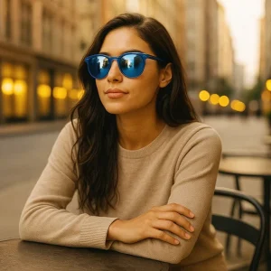 Custom Printed Sunglasses UV400 Trendy Driving Running Sports Shades Polarized Sunglasses
