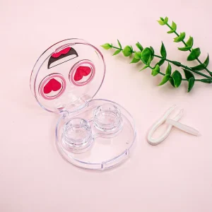 Custom Shape PS Rectangle Contact Lens Case