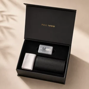 Custom Sunglasses Case Packaging Box Set Scratch-Resistant Water-Resistant Laminated Paper Bags with Custom Logo